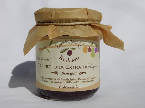 Organic products Extra plum jam from the Rudasso farm