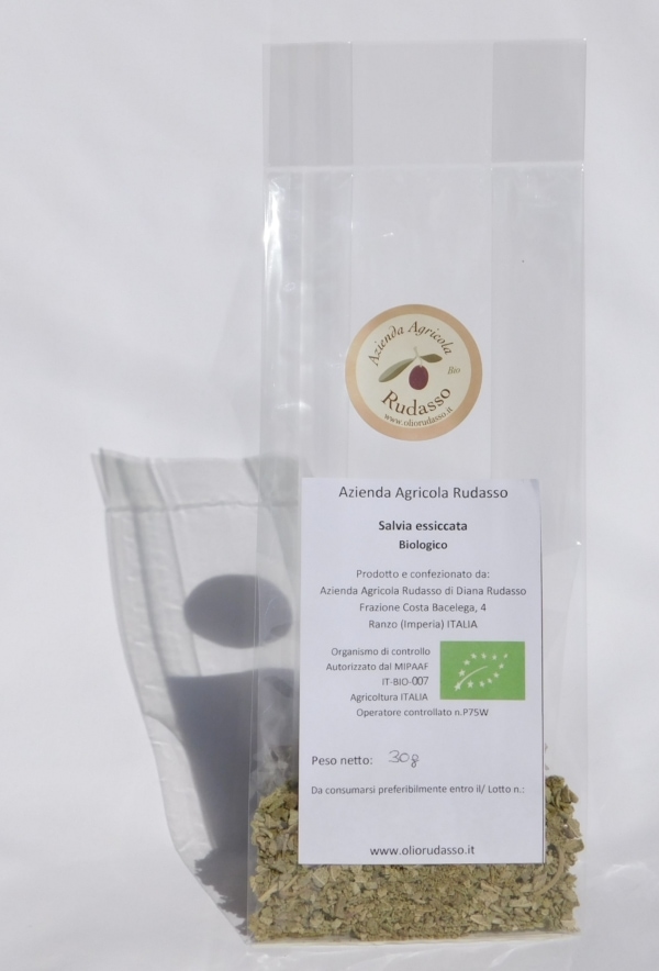 Prodotti bio- Salvia dell'azienda Agricola Rudasso